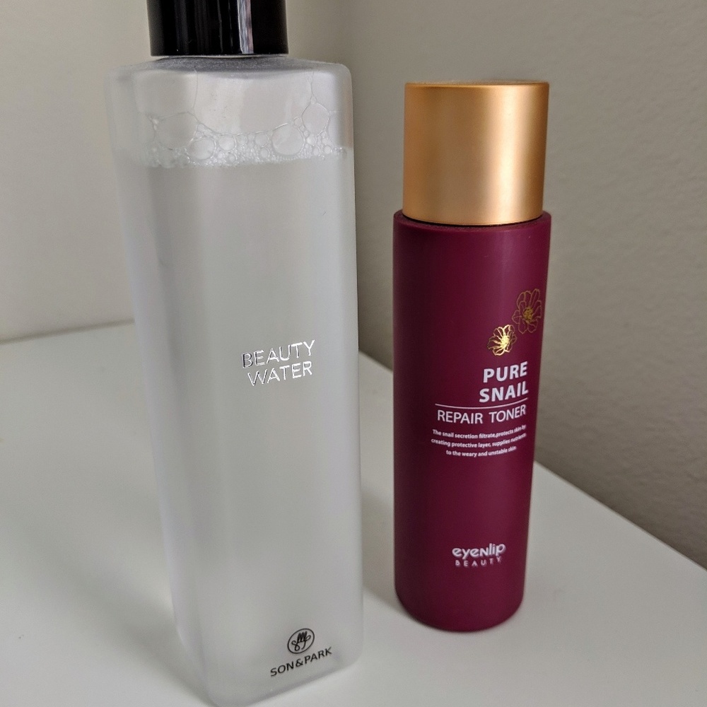 2 peice Korean toner set